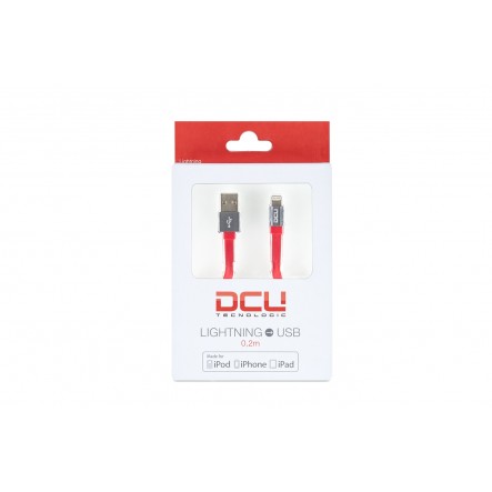 Cable lightning a USB plano 20cm