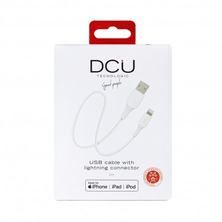 Câble Lightning USB Blanc 1m pour Apple iPhone X / XR / XS / 8 / 7 / 6S / 6  / Se / 5S / 5C / 5, iPad, iPod Touch 6 / 5 / Nano - Chargeur pour téléphone  mobile - Achat & prix
