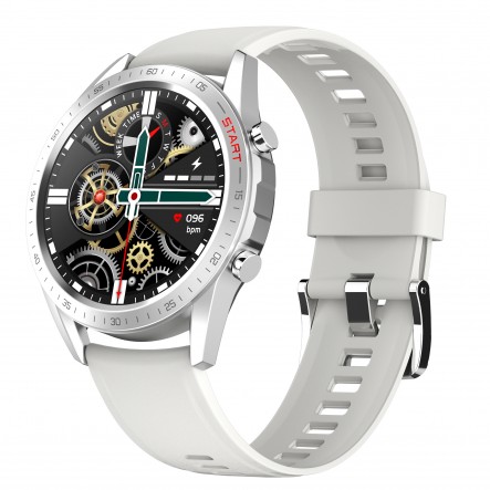 Correa universal Elegance para Smartwatch - Silicona - 20mm - Celeste