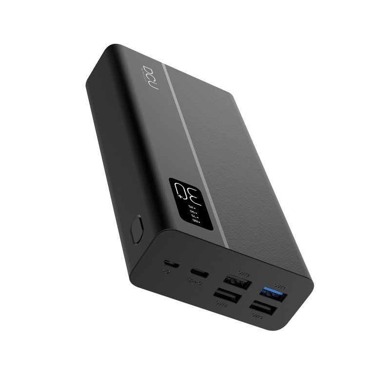30000mah Power Bank Type C Micro Usb Qc Fast Charging Portable External  Battery
