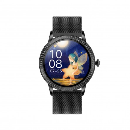 Black discount gold smartwatch