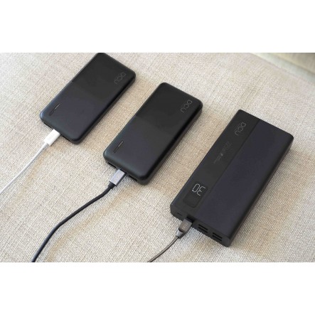 Power Bank triple USB output Power Delivery 20W + Quick Charge 22.5W  10000mAh