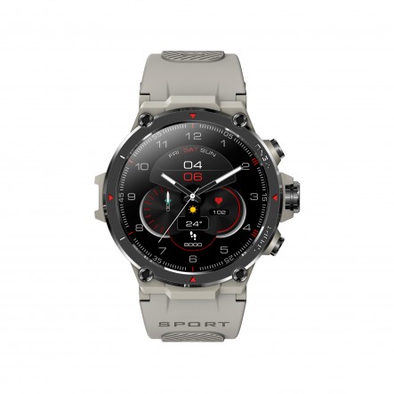 Smartwatch con GPS y pantalla Amoled HD cian