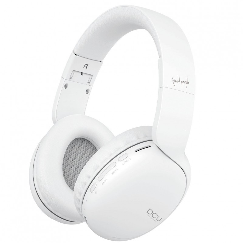 Multifunction Bluetooth headphones white