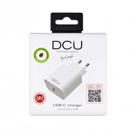 Cargador USB Tipo C PD 20W + USB QC 3.0 18W