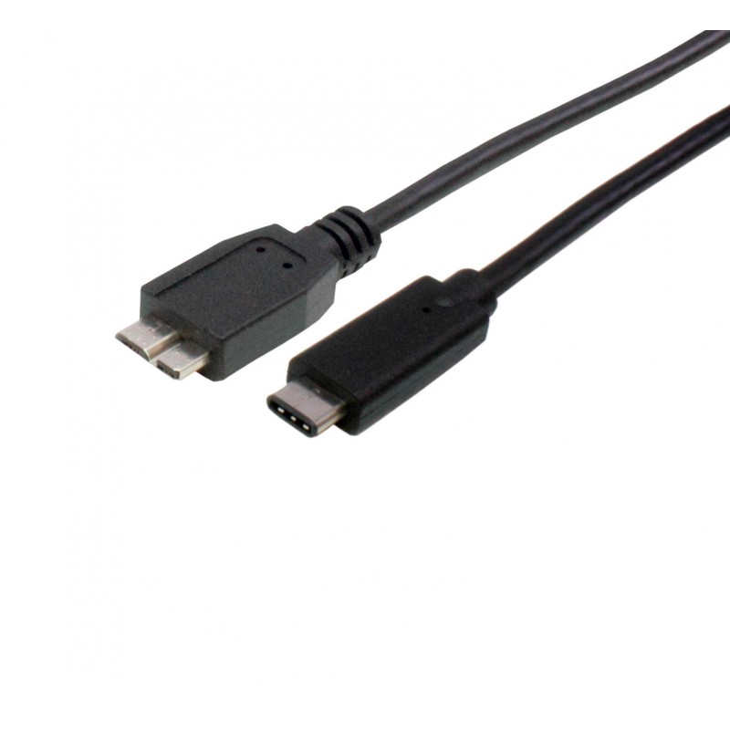 Connexion USB type C Mâle à Micro USB B Mâle