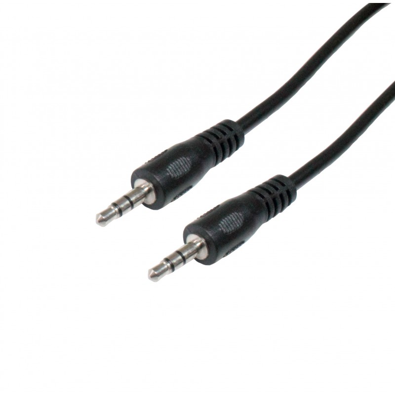 Cable de audio Jack 3,5 mm macho - hembra