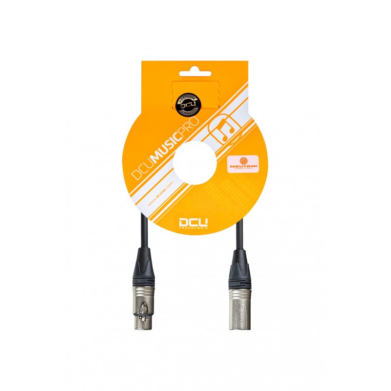 PRO XLR F - XLR M Neutrik cable